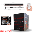 Tela Flexível de LED para Carros e Caminhões - Display Digital com Controle via App Light One 🔥ÚLTIMAS UNIDADES🔥